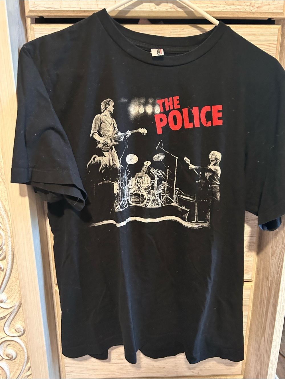 The Police Black Graphic Band T-Shirt 07/08 Tour